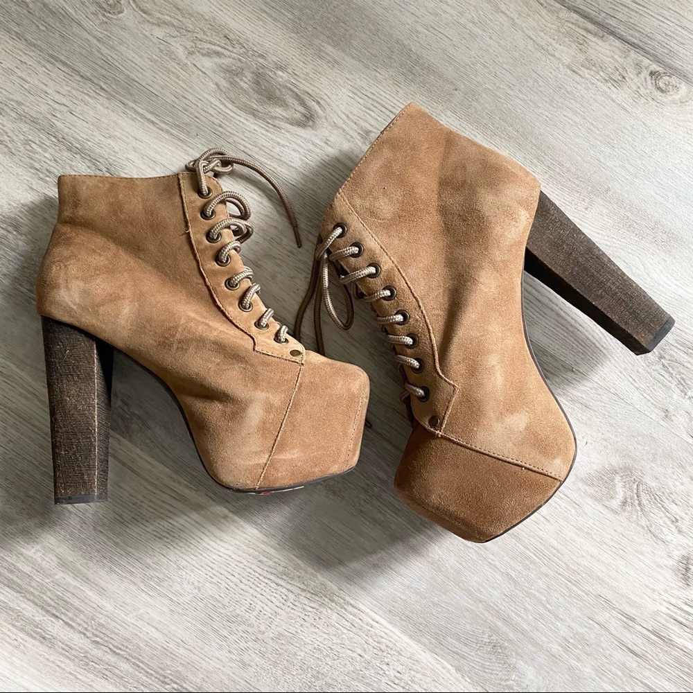 Jeffrey Campbell Suede ‘LITA’ Booties